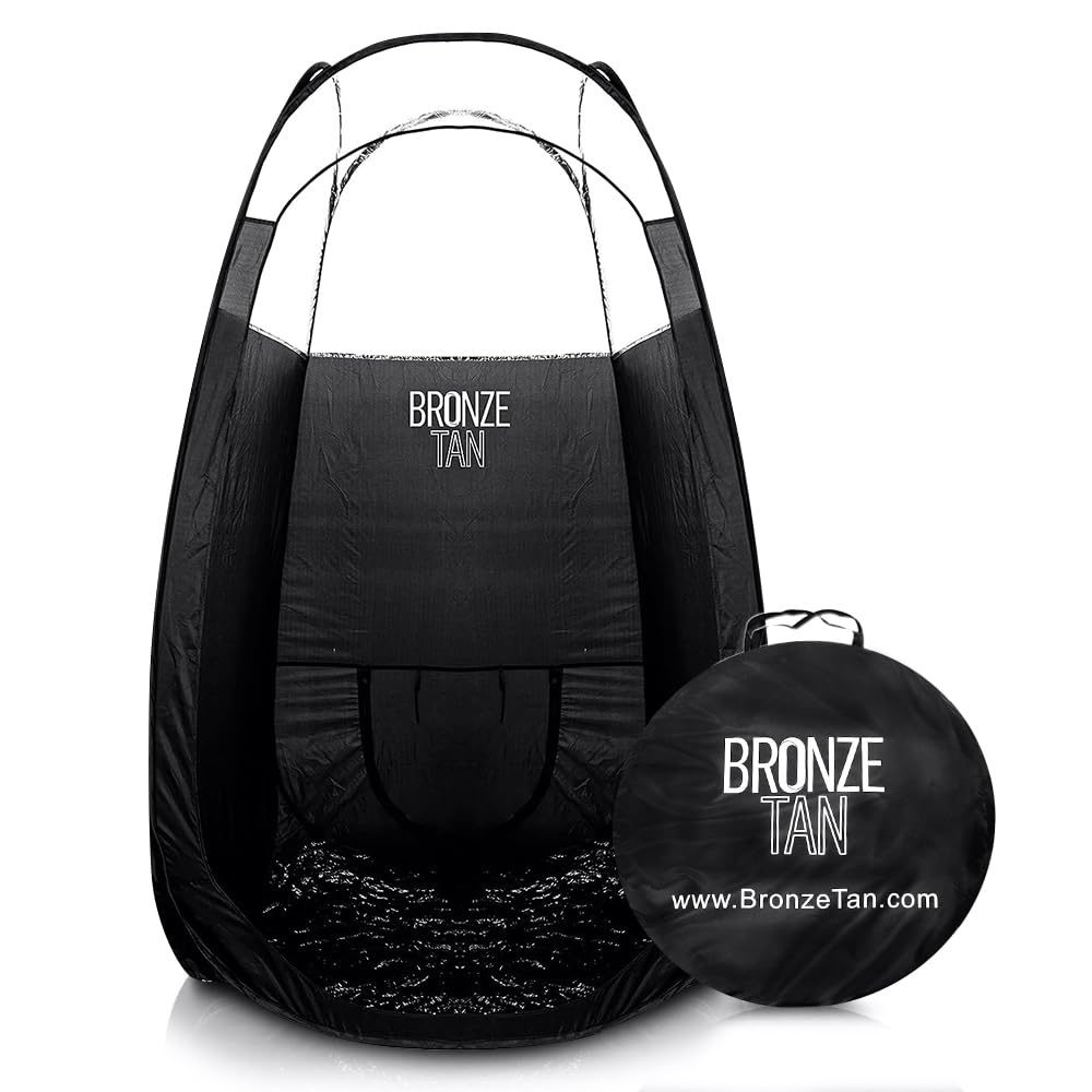 Bronze Tan Spray Tan Tent - Waterproof Pop Up Booth With Free Carrying Case - Existing Beauty