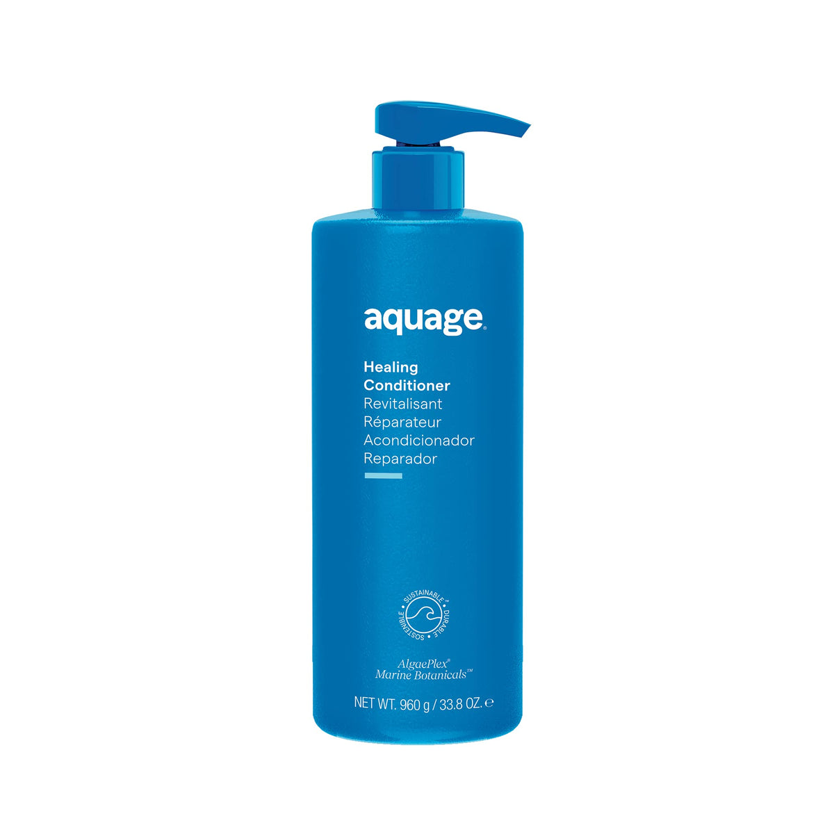 Aquage Healing Conditioner With Algaeplex For Dry & Damaged Hair, 33.8 Oz