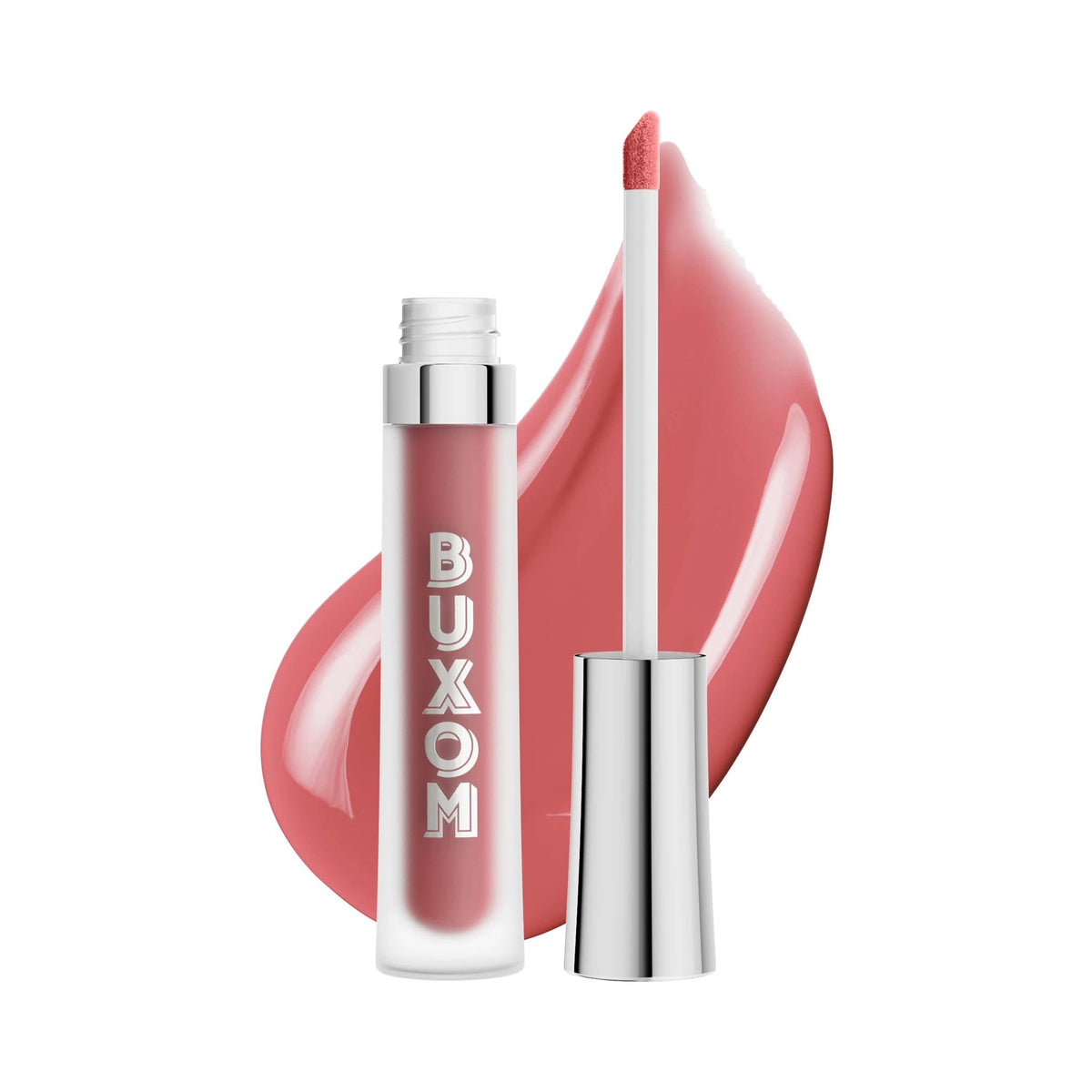 Buxom Full-On Plumping Lip Cream In Mudslide - Rose Pink, 0.14 Fl Oz, Hydrating Lip Gloss