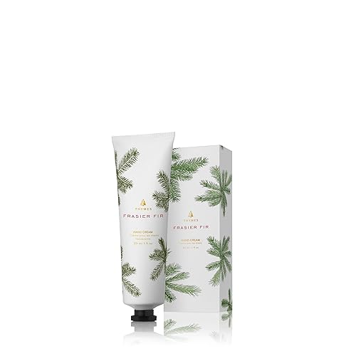 Thymes Frasier Fir Hand Cream - Nourishing 1 Fl Oz Moisturizer For Dry Skin