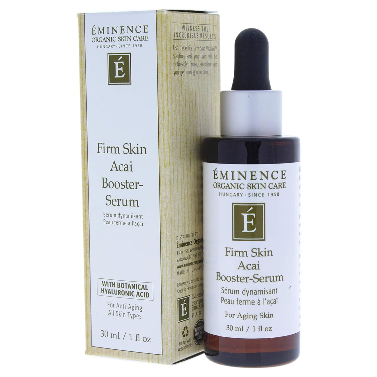 Éminence Firm Skin Acai Booster Serum - 1 Oz Unisex Anti-Aging Skincare