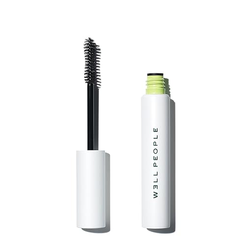 Well People Volumizing Mascara - Long-Wear, Vegan, Nourishing, Black, 0.27 Fl Oz