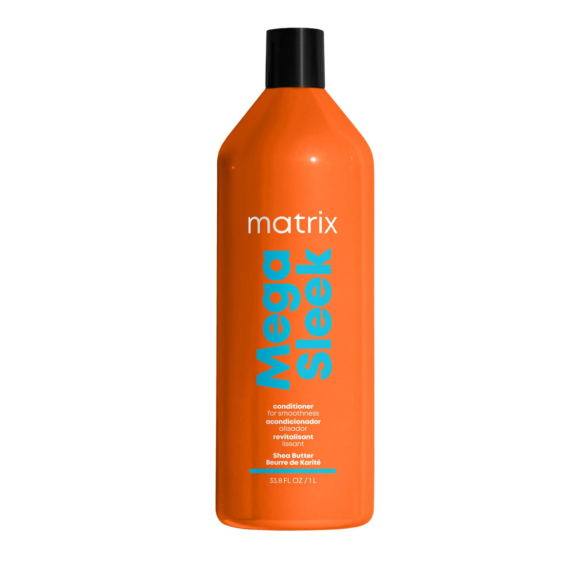 Matrix Mega Sleek Conditioner - Anti-Frizz, Smoothing, Detangling For Dry & Damaged Hair, 33.8