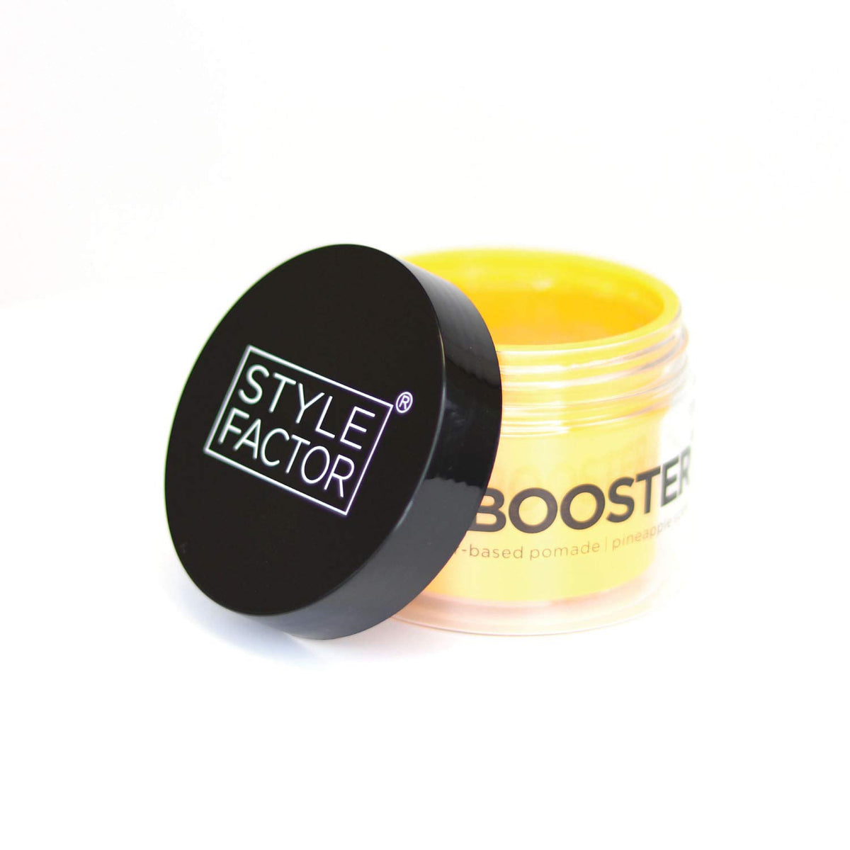 Edge Booster Strong Hold Water-Based Pomade, Super Shine & Moisture, 3.38Oz (Pineapple)