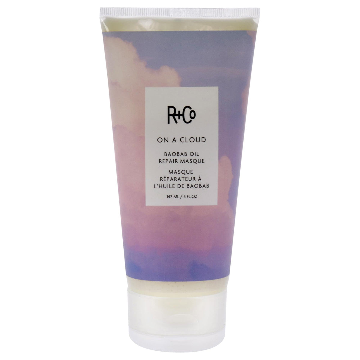 R+Co On A Cloud Baobab Oil Repair Masque 5 Oz - Deep Conditioning Hair Treatment