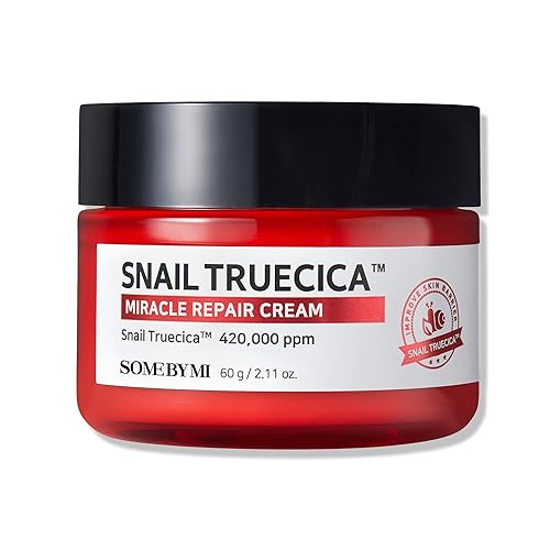 SOME BY MI Snail Truecica Miracle Repair Cream, 2.02Oz - Acne Marks & Skin Barrier Moisturizer