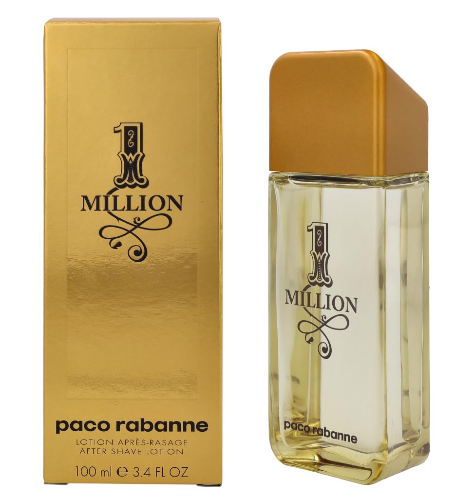 Paco Rabanne 1 Million After Shave For Men, 3.3 Oz - Luxury Fragrance For Him