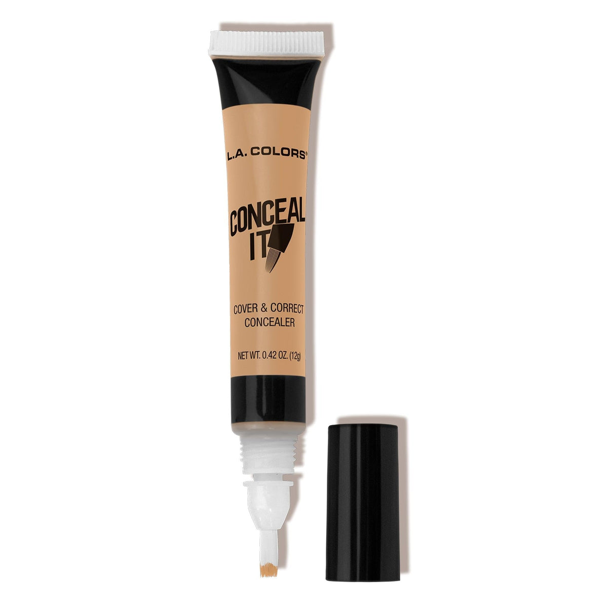 L.A. Colors Conceal It Concealer, Beige - Full Coverage, Lightweight, 1 Count