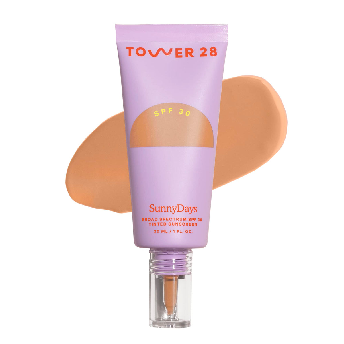 Tower 28 Beauty Sunnydays Spf 30 Tinted Mineral Sunscreen, Shade 25 Ocean Park, 1 Fl Oz