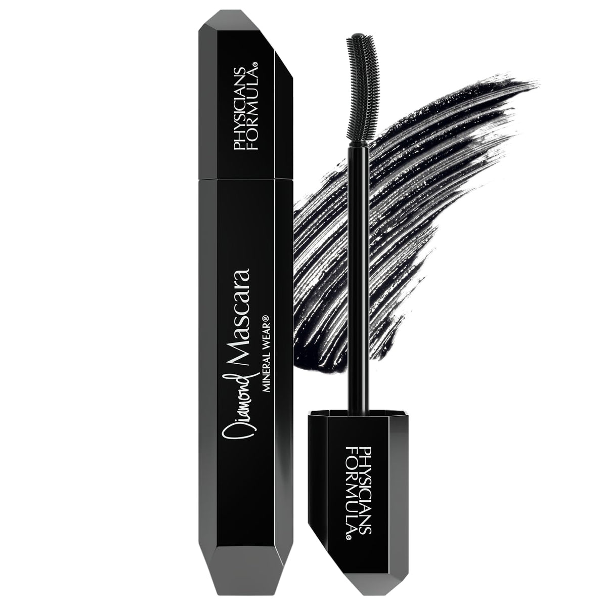 Physicians Formula Mineral Wear Diamond Mascara, Black Diamond, 2.12 Fl Oz, Sensitive Eyes