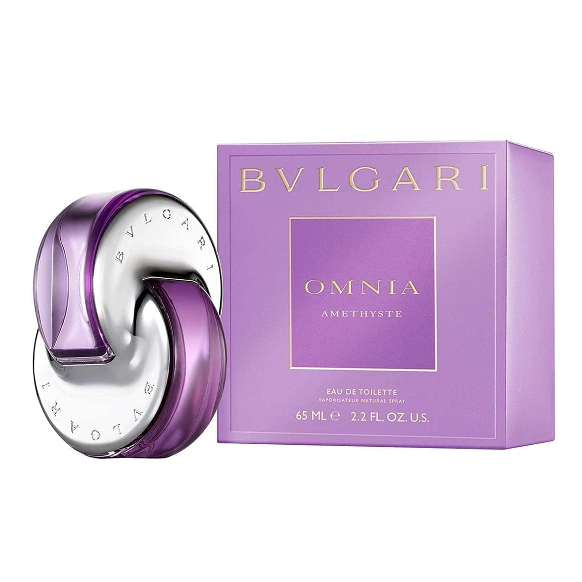 Bvlgari Omnia Amethyste Eau De Toilette Spray For Women, 2.2 Oz, Purple/Silver