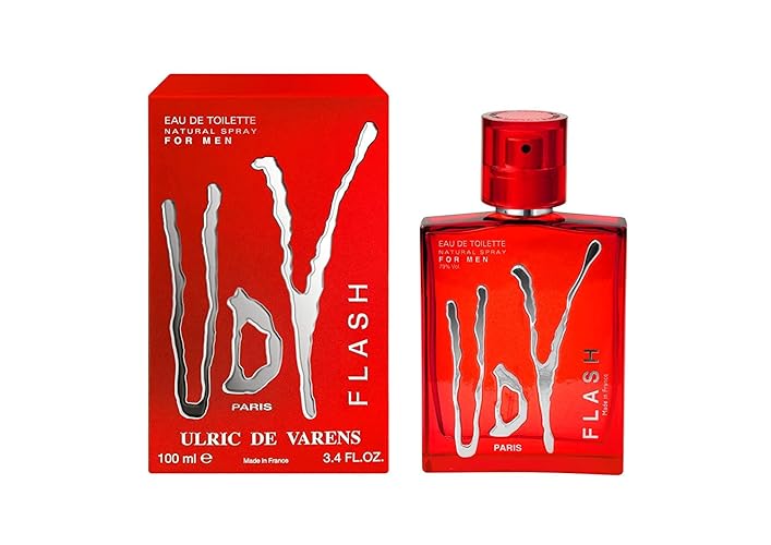 Udv Flash Eau De Toilette Spray for Men, 3.4 Oz - Multi-Scented Fragrance by Ulric de Varens