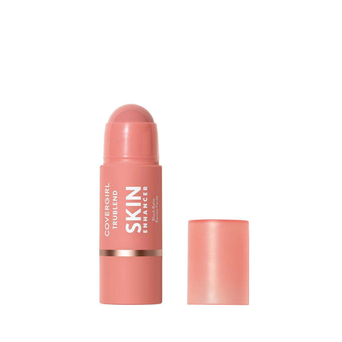 Covergirl Trublend Blush Balm Stick, 220 Nude Flush, Vegan, Non-Greasy, 0.21Oz