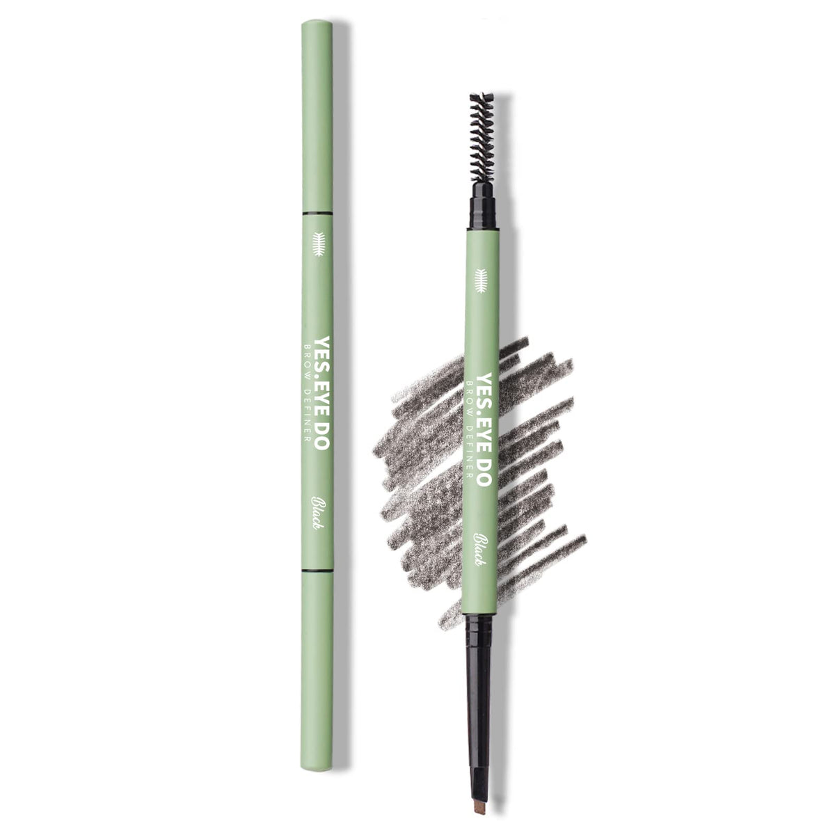 Yes.Eye Do Grey Brown Eyebrow Pencil - Ultra Slim, Waterproof, Long Lasting, Brunette, 1 Count