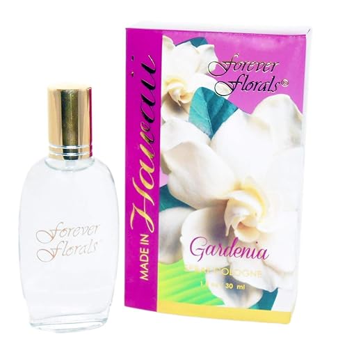 Hawaii Forever Florals Gardenia Cologne 1 fl. oz. - Floral Scented Fragrance for Women