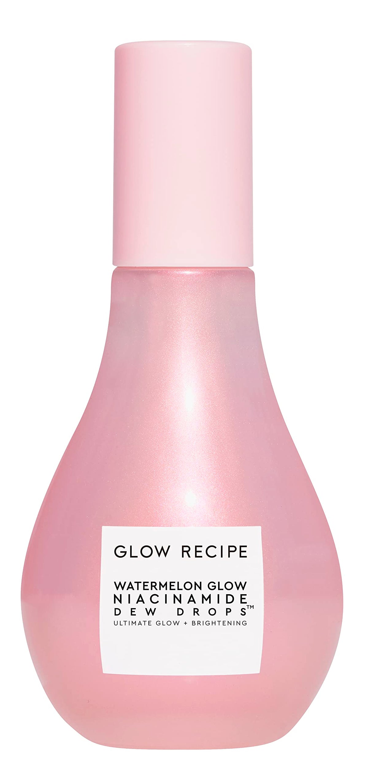 Glow Recipe Watermelon Glow Niacinamide Dew Drops - Brightening Serum with Hyaluronic Acid, 80ml