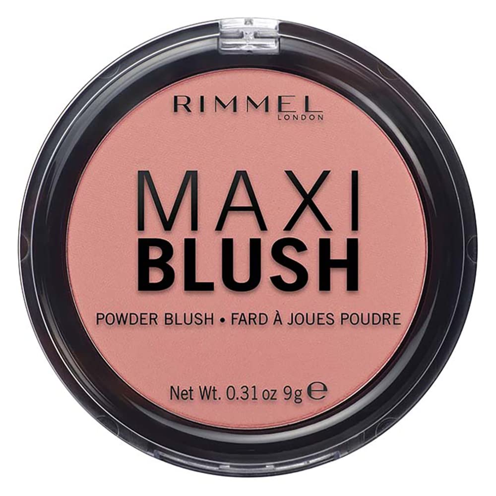 Rimmel London Maxi Blush Powder Blush 006 Exposed - Pink, 9G, 1 Count