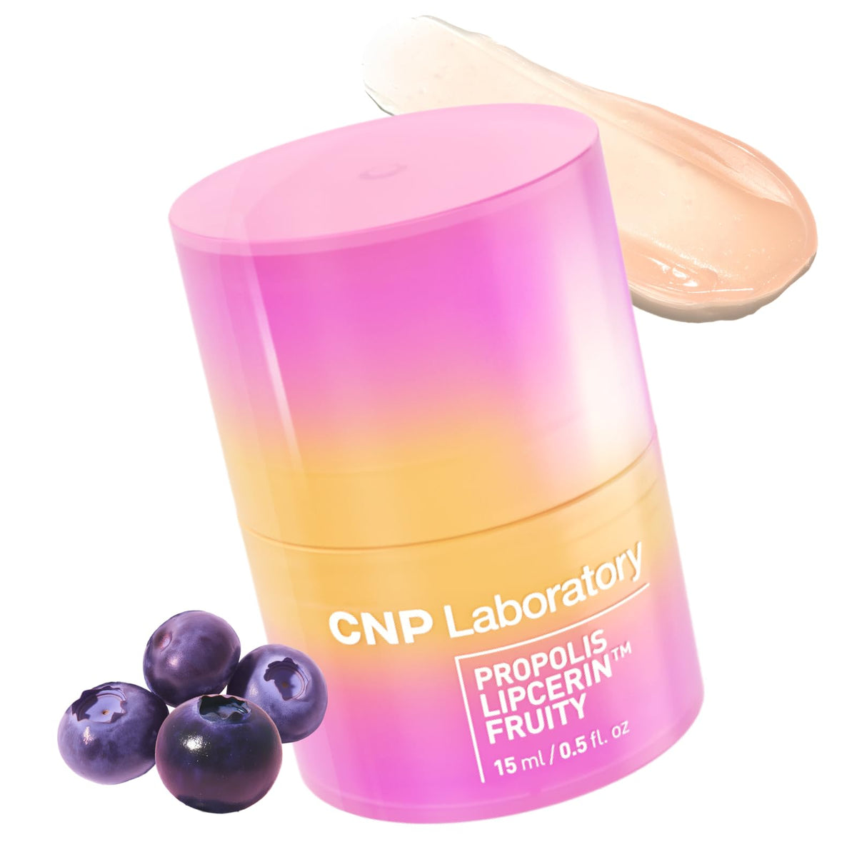 Cnp Honey Lip Butter - Propolis Lipcerin™ Berry, Hydrating Overnight Lip Balm, 0.5 Fl. Oz.