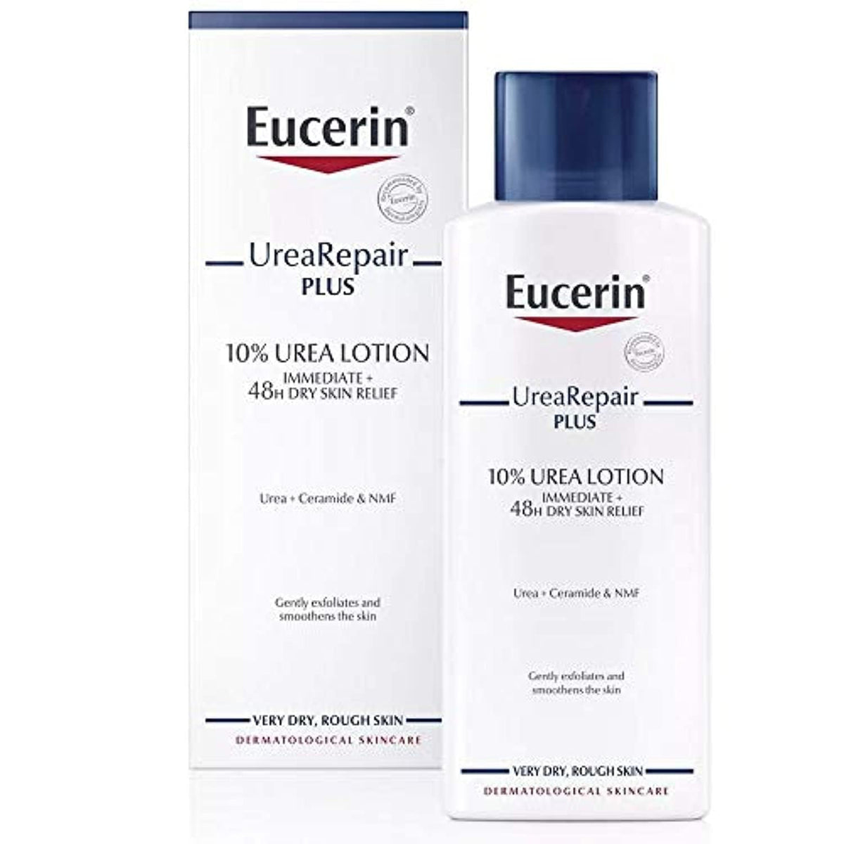 Eucerin Dry Skin Intensive 10% Urea Lotion - 250Ml, Moisturizing Treatment For Dry Skin