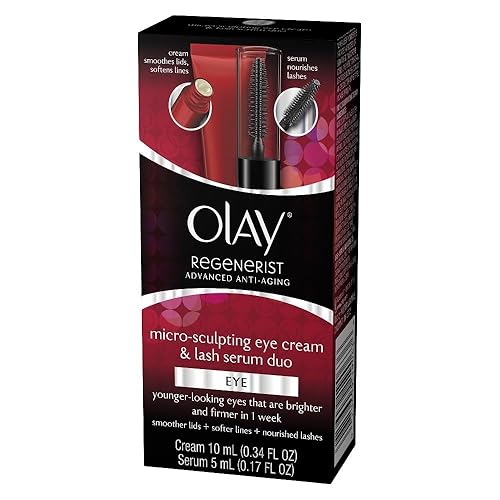 Olay Regenerist Eye Cream & Lash Serum - 0.34 Fl Oz Anti-Aging Treatment For Youthful Eyes