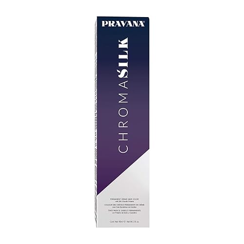 PRAVANA ChromaSilk 7.51 Mahogany Ash Blonde Hair Color - Rich, Long-Lasting Color