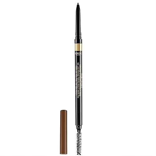 L'Oreal Brow Stylist Definer Waterproof Eyebrow Pencil, Light Brunette, 0.003 Oz