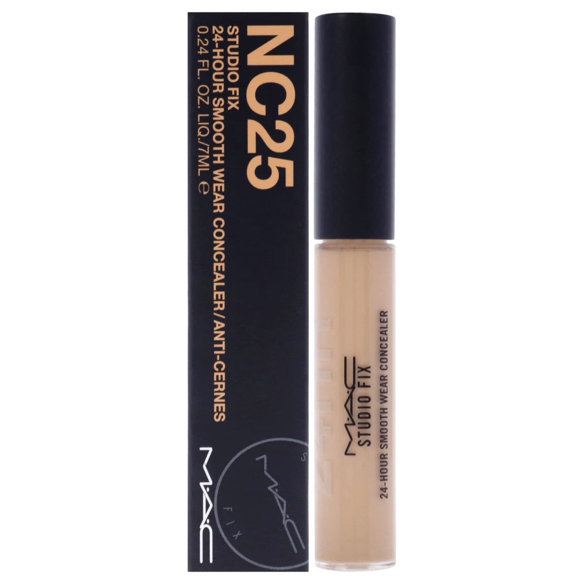 Mac Studio Fix 24 Hour Concealer - Nc25, 0.23 Oz - Long-Lasting Smooth Wear For Women