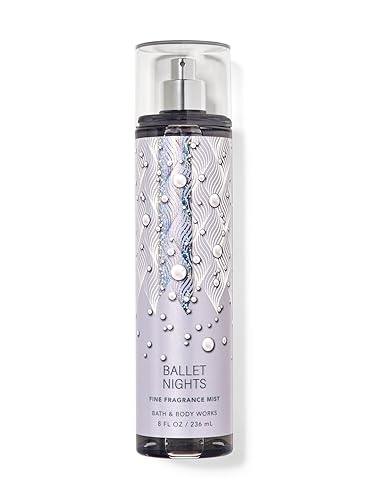 Bath & Body Works Ballet Nights Fine Fragrance Mist Spray For Women, 8 Fl Oz