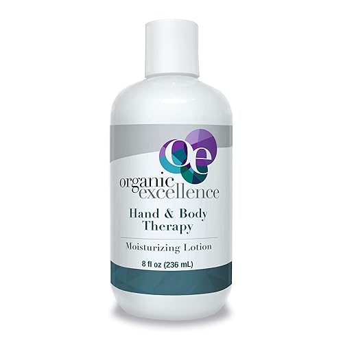 Organic Excellence Unscented Body Lotion - 8 Fl Oz, All Natural Moisturizer For Dry Skin