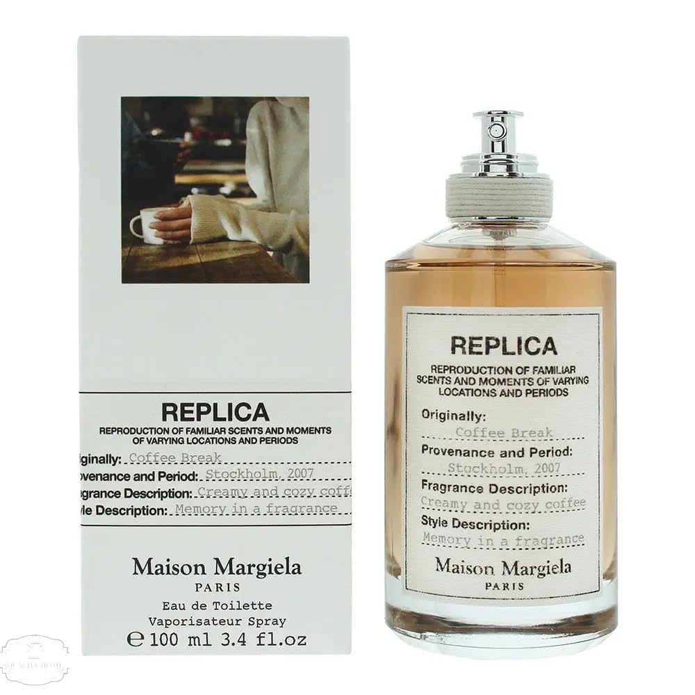 Maison Margiela Replica Coffee Break Fragrance 100ml - Limited Edition Eau de Toilette for Men & Women, 3.4 Fl Oz