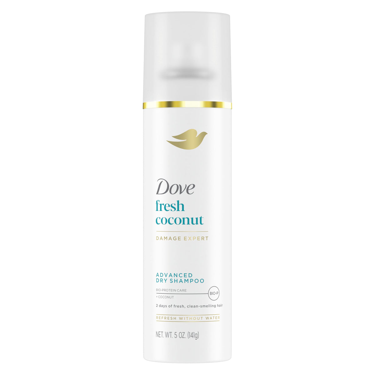 Dove Advanced Dry Shampoo Fresh Coconut 5 Oz - Absorbs Oil, No Water, No Residue