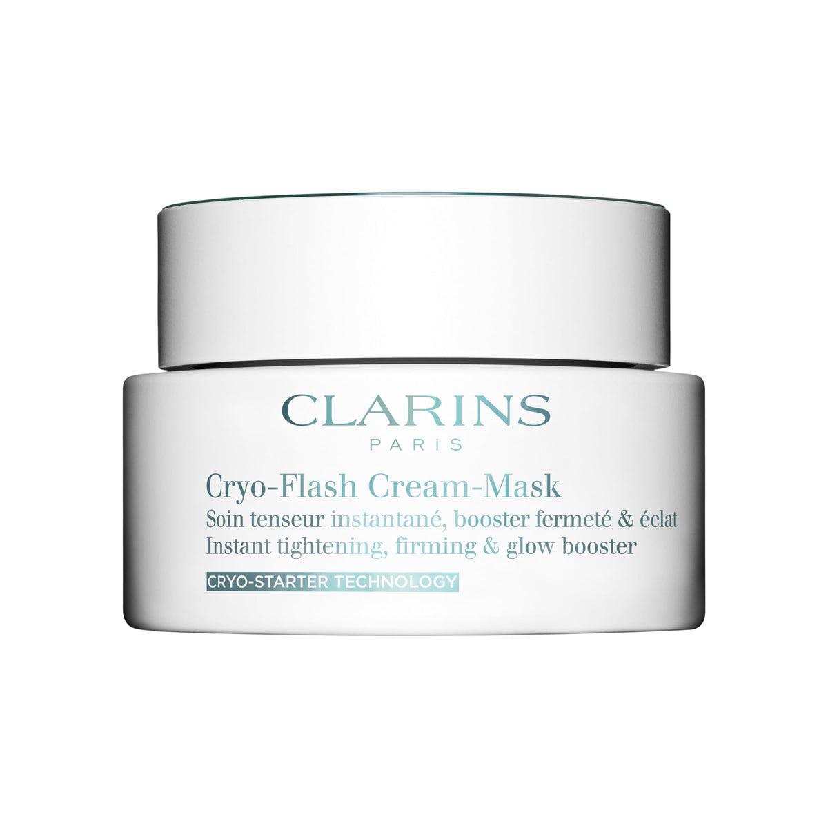 Clarins Cryo-Flash Face Mask - Visible Lift, Minimizes Pores, Boosts Radiance, 2.5 Fl