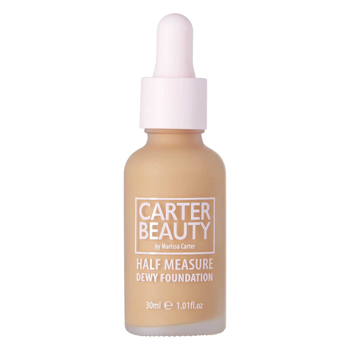 Carter Beauty Half Measure Dewy Foundation - Water-Based, Vegan, Banoffee, 1.01 Oz