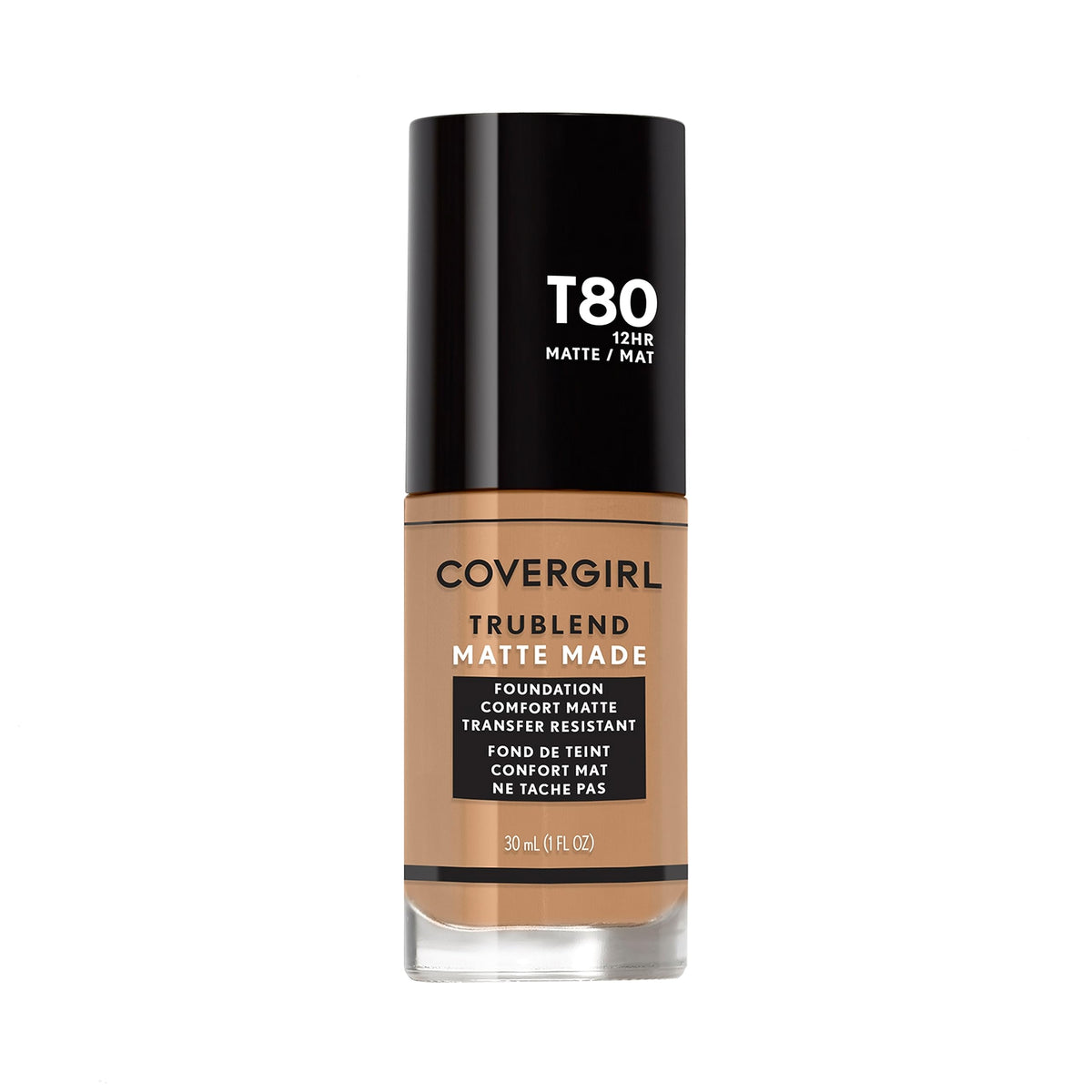 Covergirl Trublend Matte Made Liquid Foundation, Toasted Caramel, 1 Fl Oz