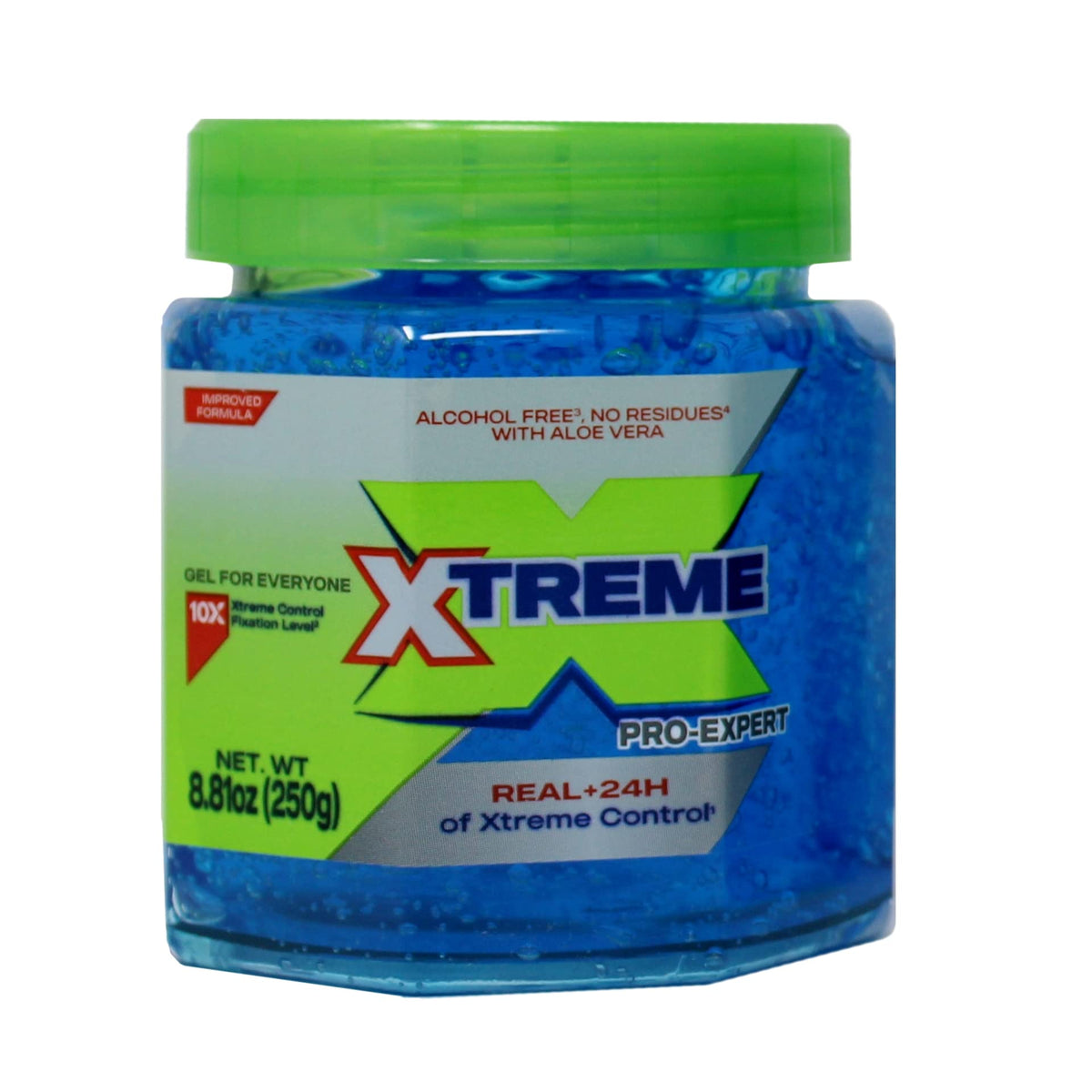 Wet N Wild Wet Line Xtreme Professional Styling Gel, 8.8 Oz, Blue - Strong Hold Hair Gel