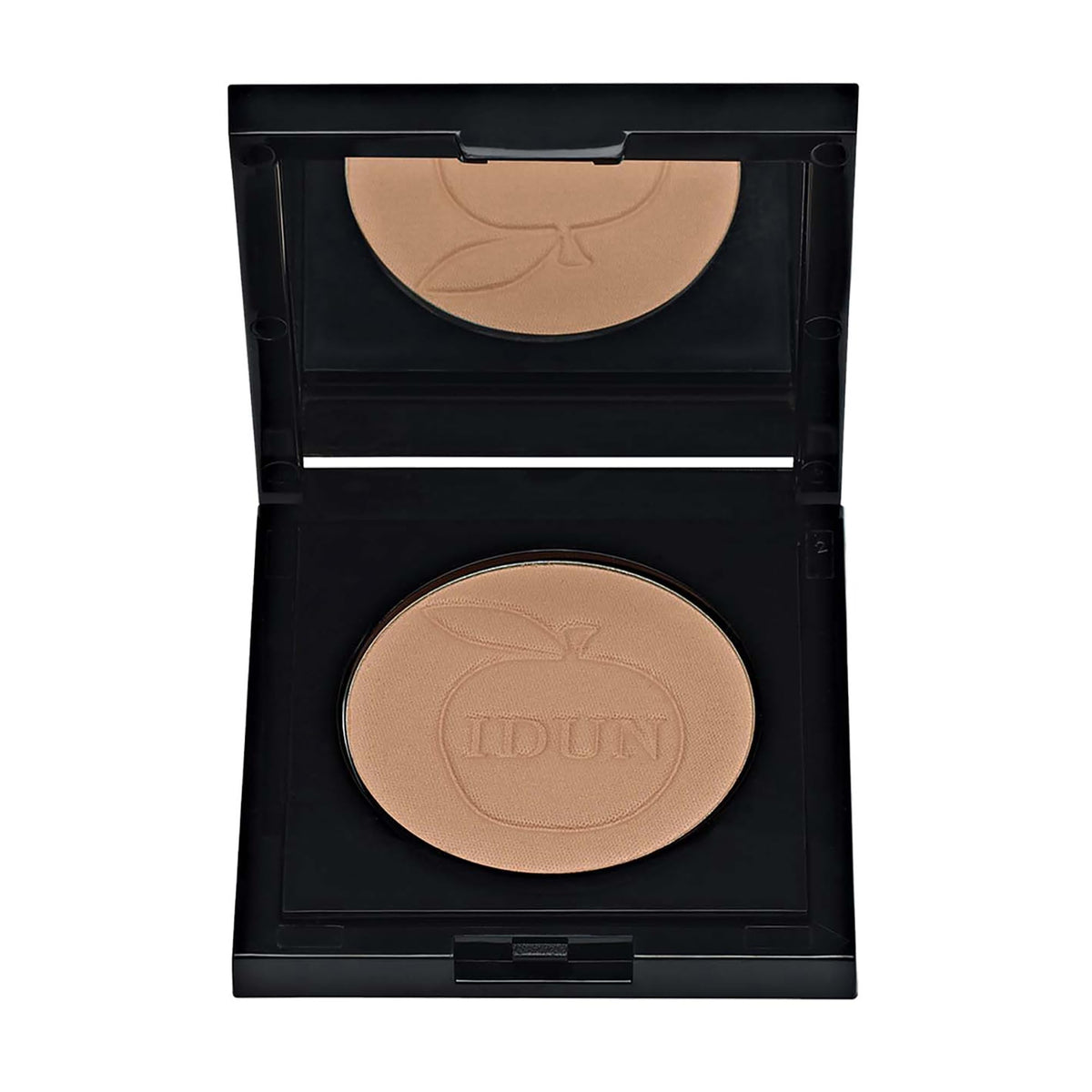 Idun Minerals Finishing Powder, Silky Semi-Matte Tan, 0.12 Oz - Long-Lasting Makeup Setting