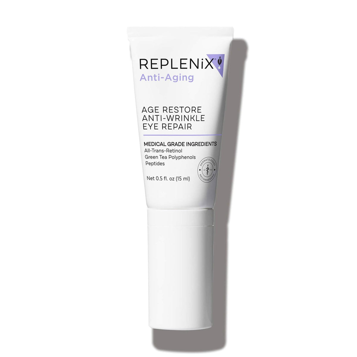 Replenix Age Restore Anti-Wrinkle Retinol Eye Cream For Fine Lines & Dark Circles, 0.5 Fl Oz