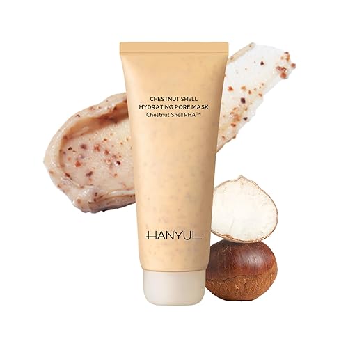 Hanyul Chestnut Shell Hydrating Pore Mask - Deep Cleansing, Exfoliating, 3.39 Fl. Oz.