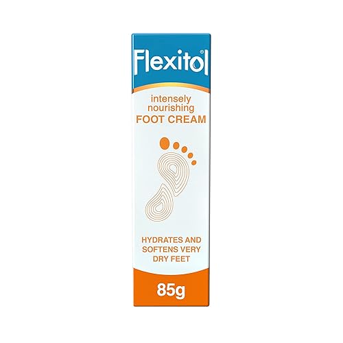 Flexitol Moisturising Foot Cream 85G - Intensive Hydration For Dry, Cracked Feet, 2.99 Oz