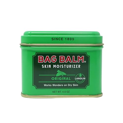 Bag Balm Skin Moisturizer - Unscented Hydrating Cream For Hands, Face, Lips & Feet - 4Oz Tin