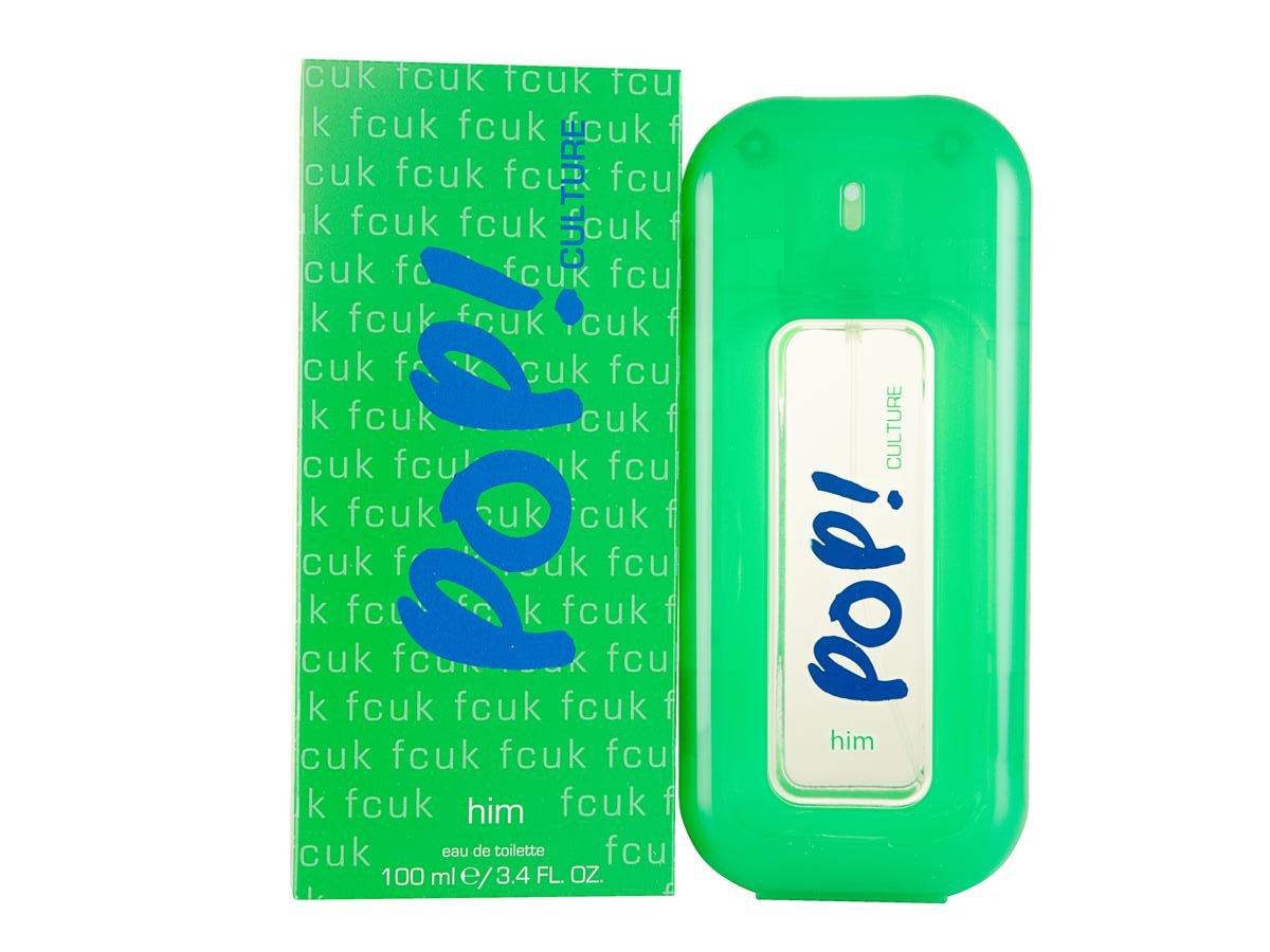 Fcuk Pop Culture Eau De Toilette Spray For Men, 3.4 Fl Oz - French Connection Fragrance