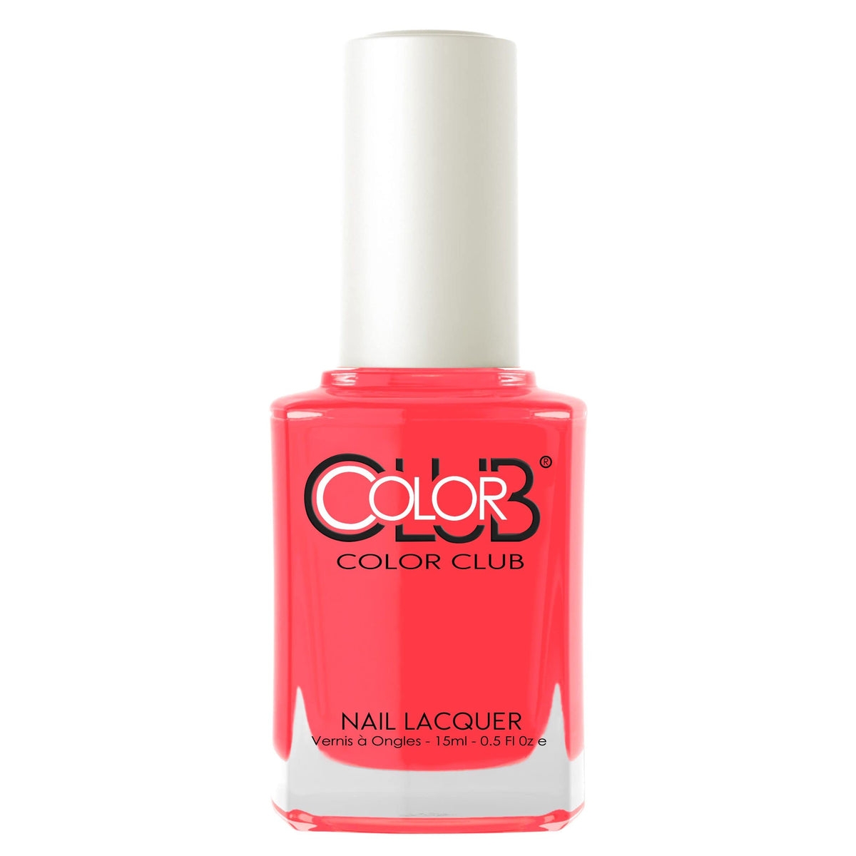 Color Club Youthquake Pink Nail Lacquer - 0.5 Fl Oz, Long-Lasting, High-Gloss Finish