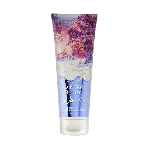 Bath & Body Works Winter Berry Wonder Ultra Shea Body Cream - 8 Oz Moisturizer