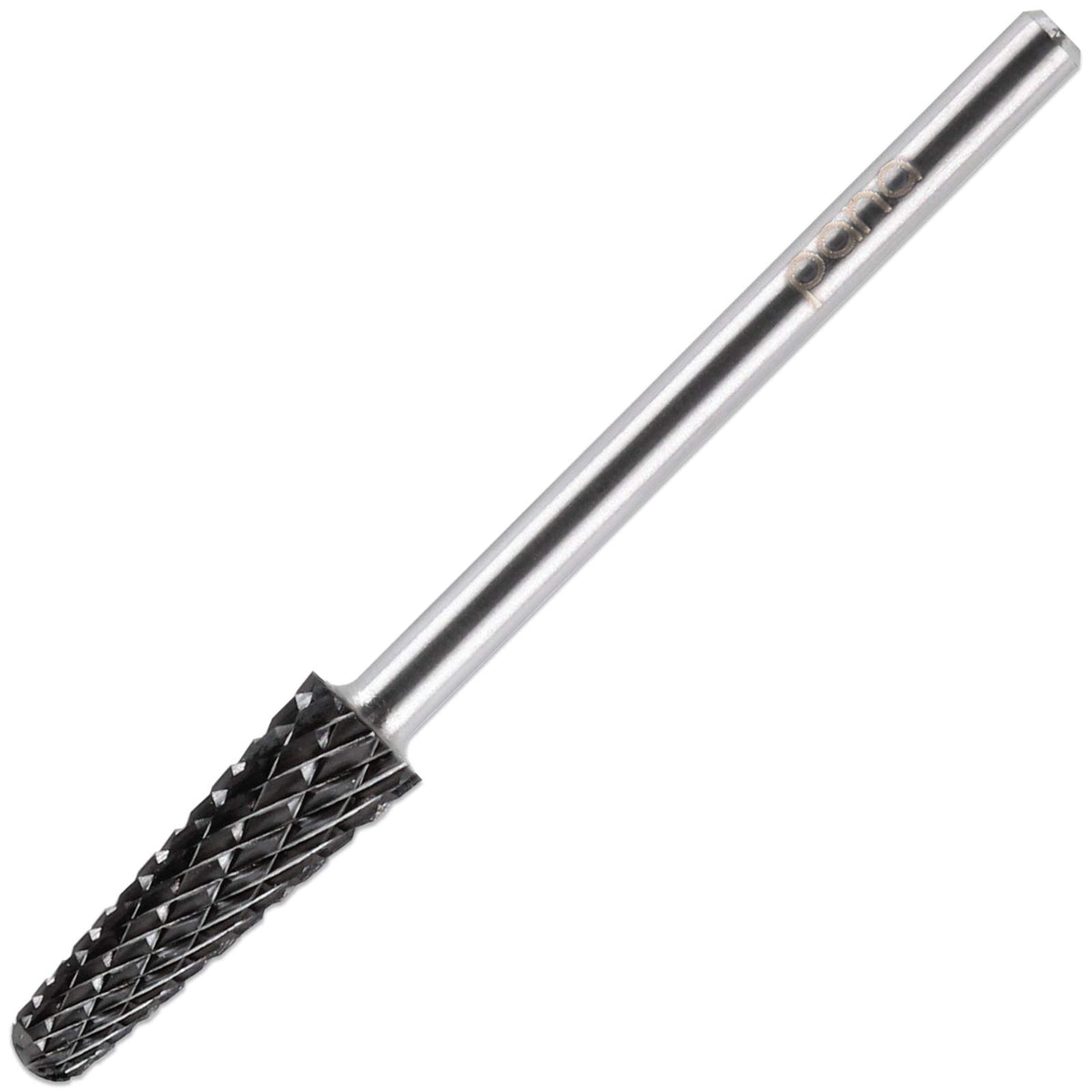 Pana Professional Cone Carbide Nail Drill Bit, 3/32&quot; Shank, Extra Coarse, Dlc Black