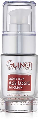 Guinot Age Logic Eye Cream - Anti-Aging Treatment, 0.44 Fl Oz, Hydrating & Revitalizing