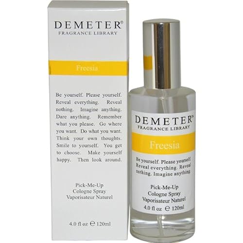 Freesia Women Cologne Spray By Demeter - 4 Fl Oz Floral Fragrance For Her