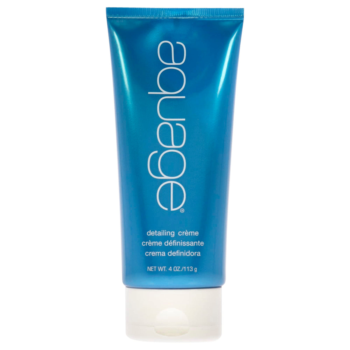 Aquage Detailing Creme 4 Oz - Light Texture, Natural Look, Enhances Shine & Smooths Flyaways