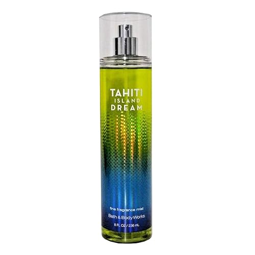 Bath & Body Works Tahiti Island Dream Fragrance Mist, 8 Fl Oz - Tropical Scent