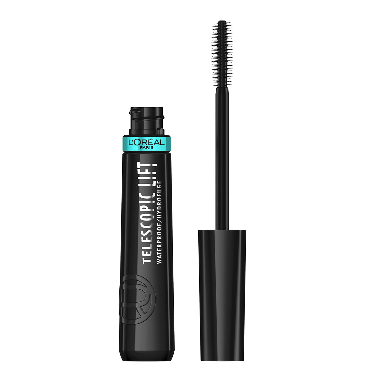 L’Oréal Paris Telescopic Lift Mascara - Waterproof Black, Lengthening & Volumizing, 0.33 Fl Oz