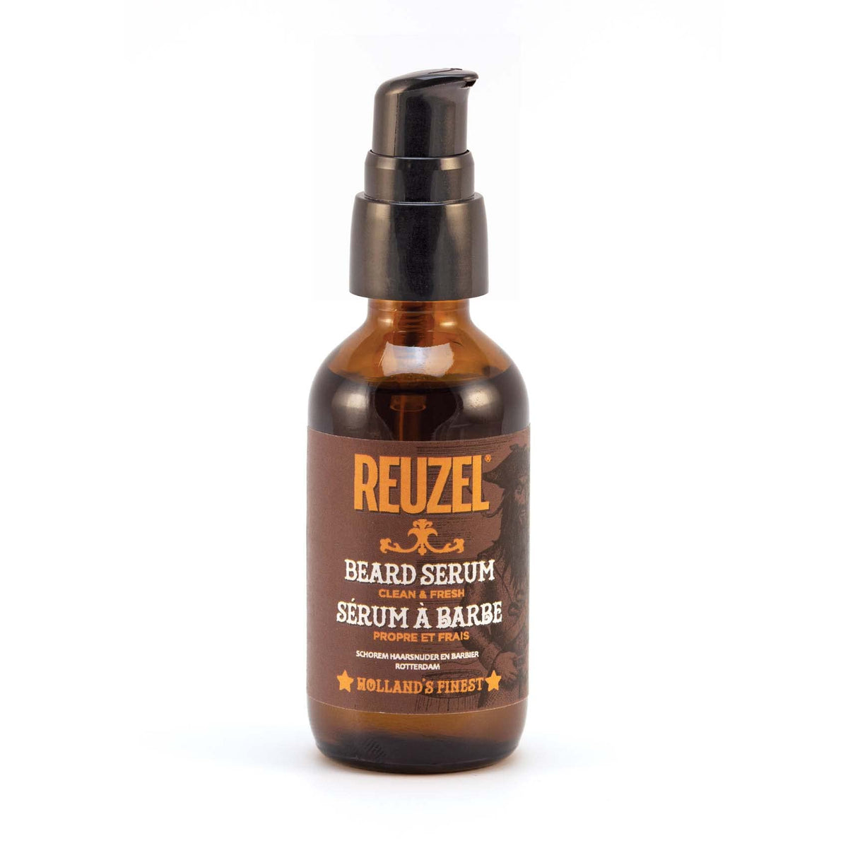 Reuzel Clean & Fresh Beard Serum, Hydrating Non-Comedogenic, 2 Oz - Non-Greasy Finish